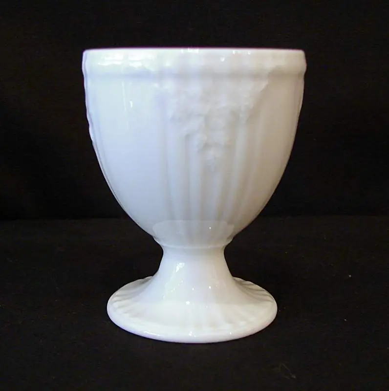 4043778026144 - Rocaille weiss Eierbecher