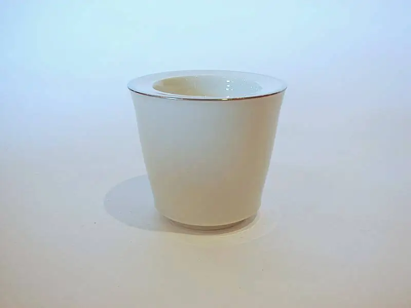 Urania Eierbecher Platinkante