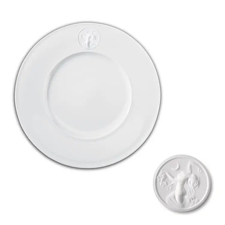 KPM Berlin Arkadia Dessertteller Bacchantin Bild