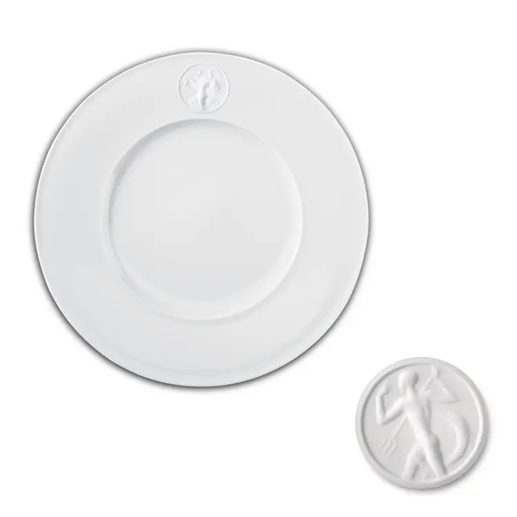 KPM Berlin Arkadia Dessertteller Neptun Bild