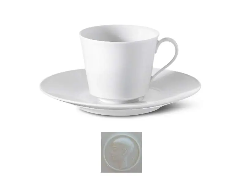 KPM Berlin Arkadia Mokkatasse Daphnis Bild