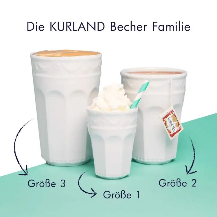 KPM Berlin Kurland Becher Latte Macchiato Gr. 3 0,5 ltr Bild 2