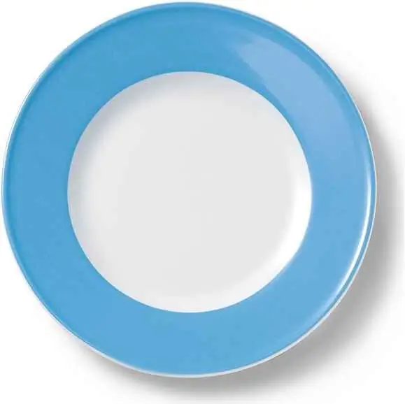 Dibbern Teller flach 26 cm Fahne LAVENDELBLAU Bild