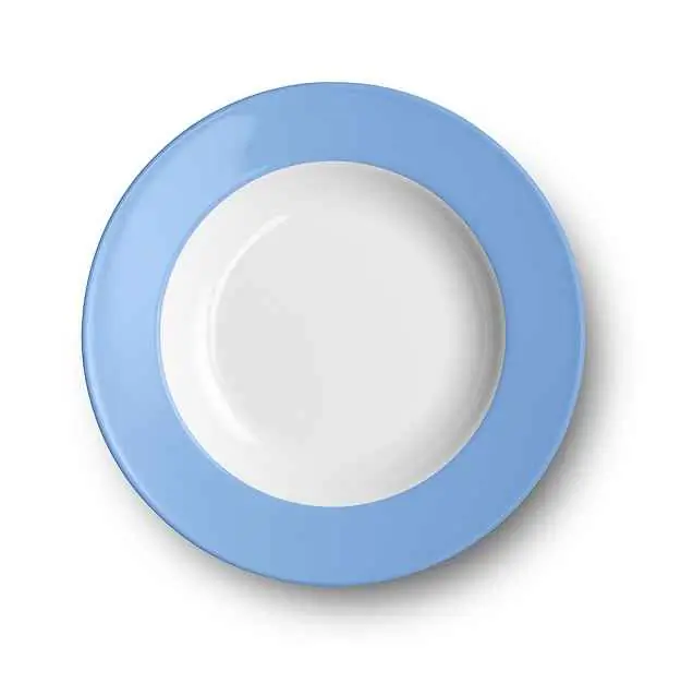 Suppenteller 23 cm Fahne LAVENDELBLAU