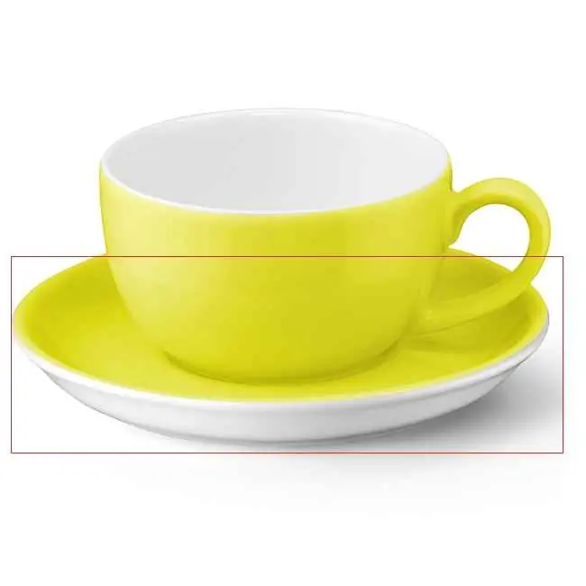 Dibbern Kaffee Untertasse ZITRONE Bild