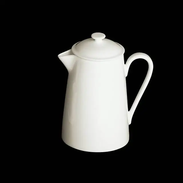 Kanne - Krug mit Deckel konisch 0,5 ltr.