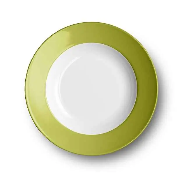 Dibbern Suppenteller 23 cm Fahne OLIV Bild