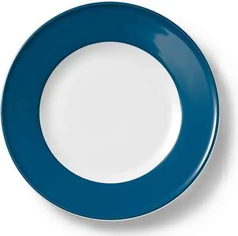 Dibbern Teller flach 21 cm Fahne PAZIFIKBLAU Bild