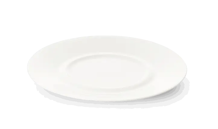 Dibbern Cafe-au-Lait Untertasse zylindrisch flach Bild