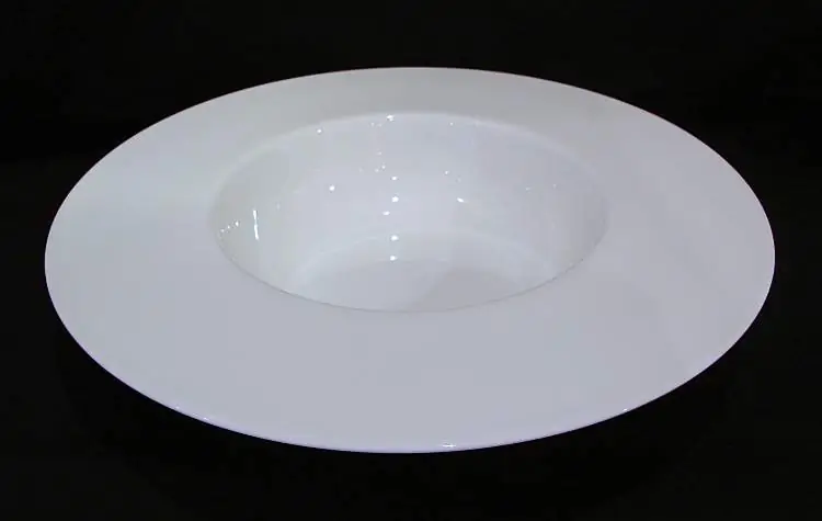 Dibbern Teller tief breiter Rand 26 cm 0,40 ltr. Pure Bild 2