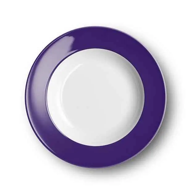 Dibbern Suppenteller 23 cm Fahne VIOLETT Bild