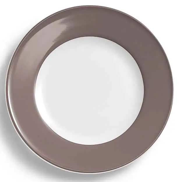 Dibbern Teller flach 28 cm Fahne UMBRA Bild