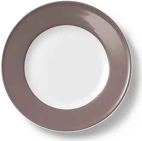 Dibbern Teller flach 21 cm Fahne UMBRA Bild