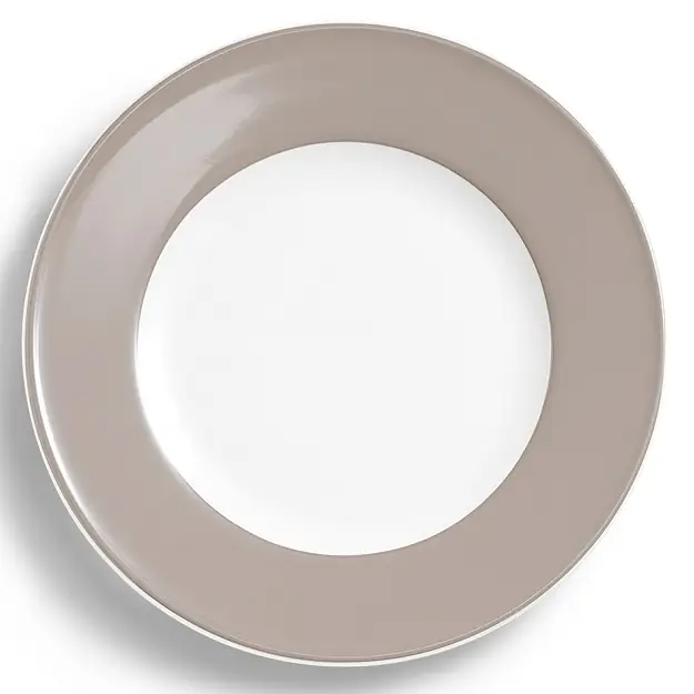 Dibbern Teller flach 28 cm Fahne KIESEL Bild