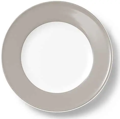 Dibbern Teller flach 21 cm Fahne KIESEL Bild