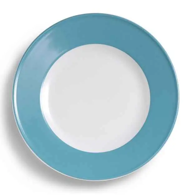 Dibbern Teller flach 26 cm Fahne VINTAGE BLUE Bild