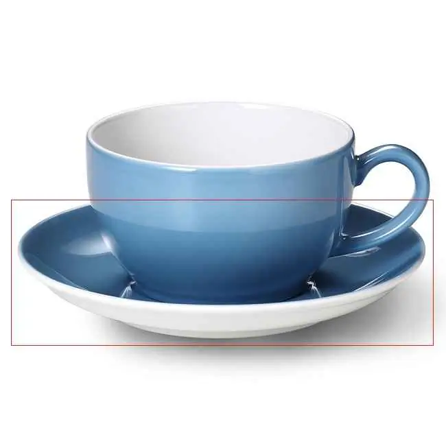 Dibbern Cappuccino Untere VINTAGE BLUE Bild