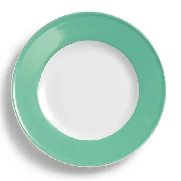 Dibbern Teller flach 26 cm Fahne SMARAGD Bild