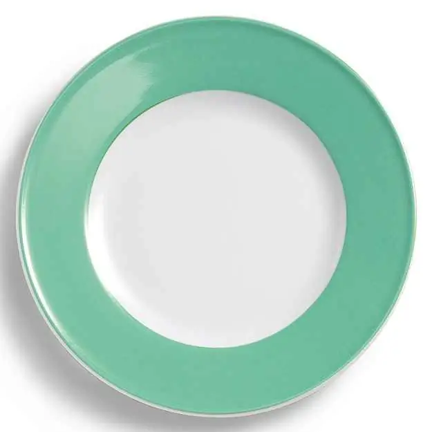 Dibbern Teller flach 28 cm Fahne SMARAGD Bild