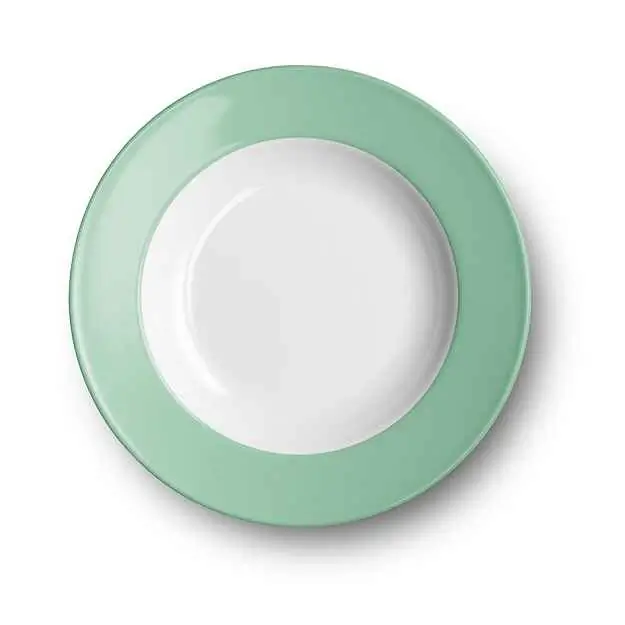 Dibbern Suppenteller 23 cm Fahne SMARAGD Bild