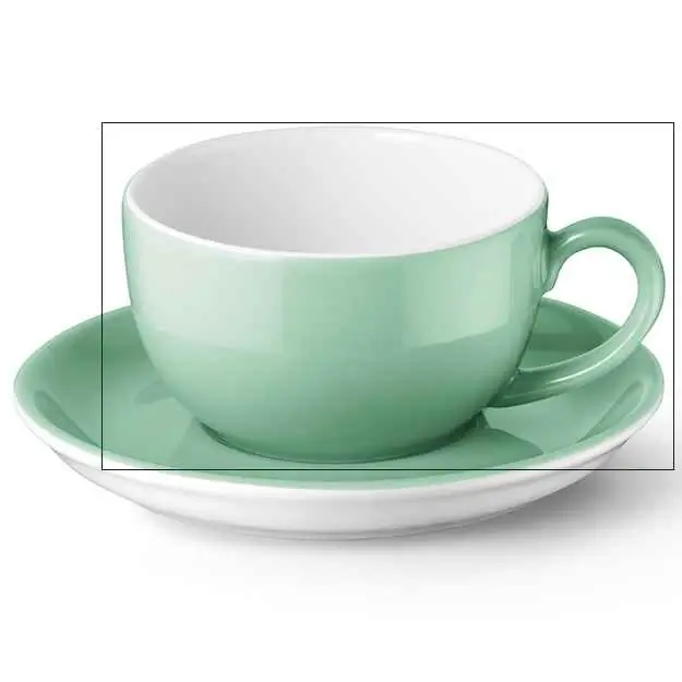 Dibbern Kaffee Obertasse 0,25 L SMARAGD Bild