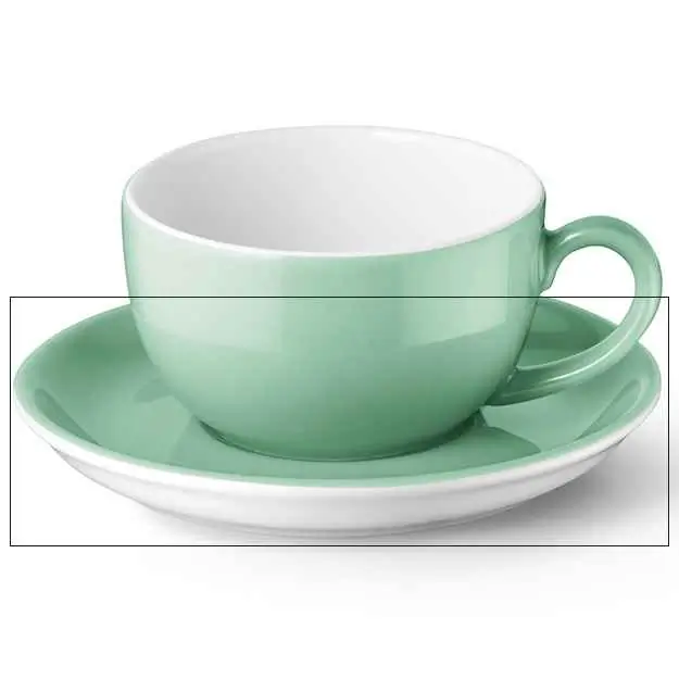 Dibbern Kaffee Untertasse SMARAGD Bild