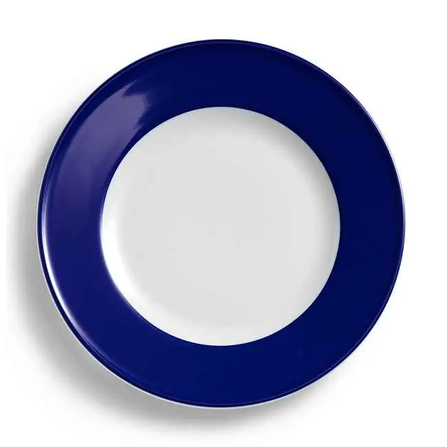 Dibbern Teller flach 26 cm Fahne KOBALTBLAU Bild