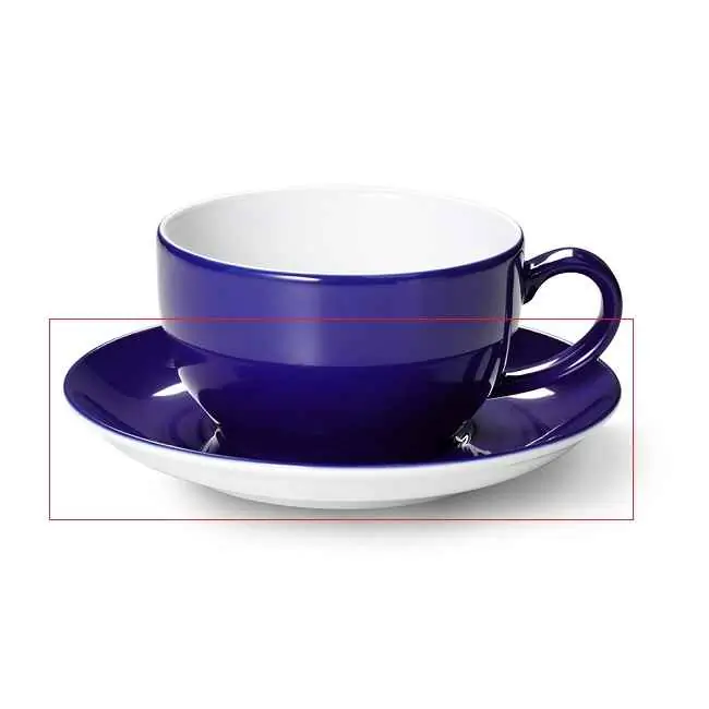 Dibbern Kaffee Untertasse KOBALTBLAU Bild