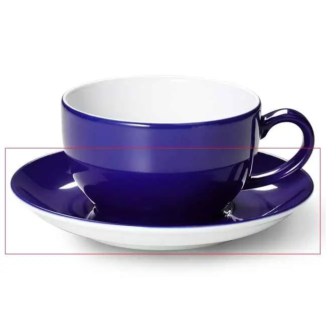 Dibbern Cappuccino Untere KOBALTBLAU Bild