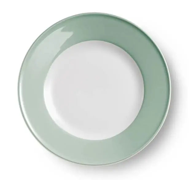 Dibbern Teller flach 26 cm fahne salbei Bild