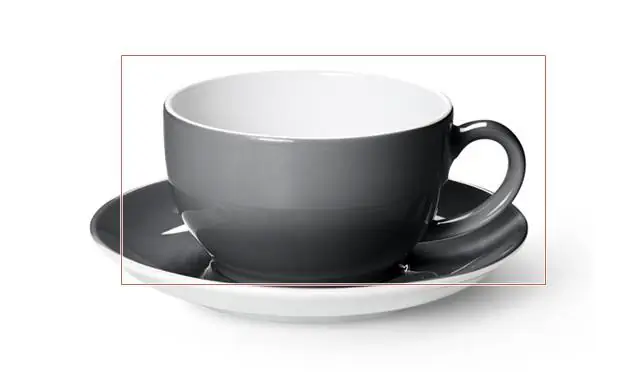Dibbern Kaffee Obertasse 0,25 l anthrazit Bild