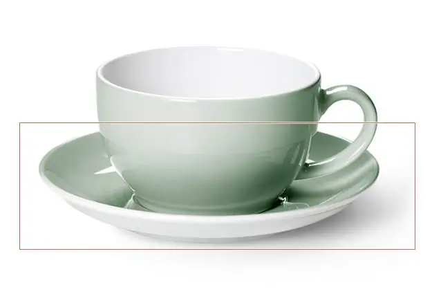 Dibbern Kaffee untertasse salbei Bild