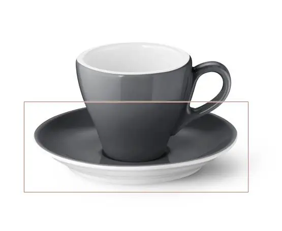 Dibbern Espresso Untertasse classico anthrazit Bild