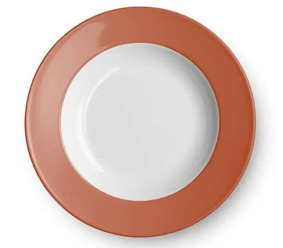 Dibbern Suppenteller 23 cm fahne papaya Bild