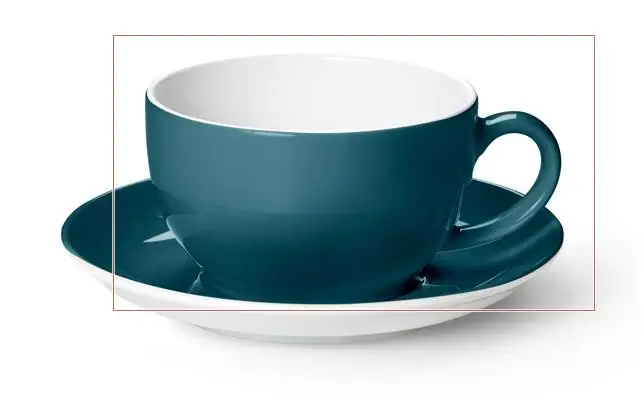 Dibbern Kaffee Obertasse 0,25 l petrol Bild
