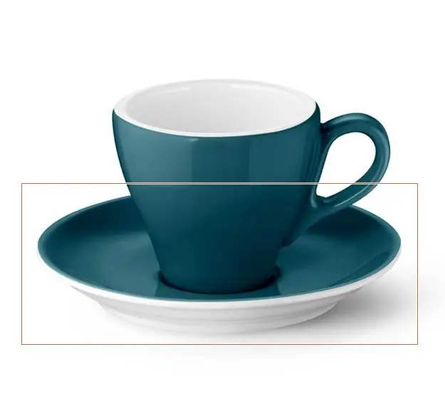 Dibbern Espresso Untertasse classico petrol Bild