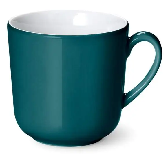 Dibbern Becher mit Henkel 0,32 l petrol Bild