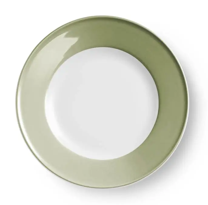 Dibbern Teller flach 26 cm fahne khaki Bild