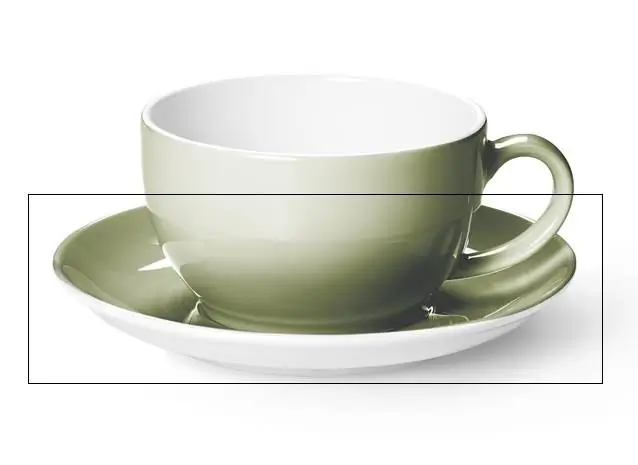 Dibbern Kaffee Untertasse khaki Bild
