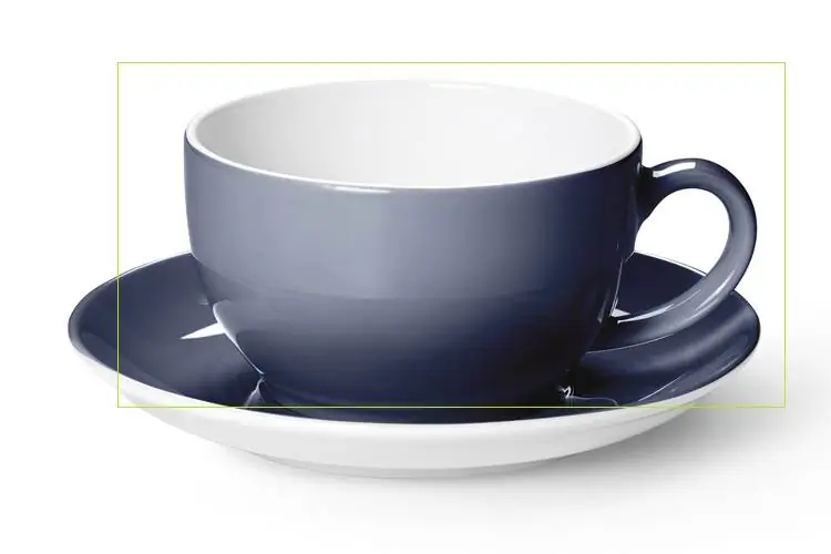 Dibbern Cappuccino Obere 0,30 l indigo Bild