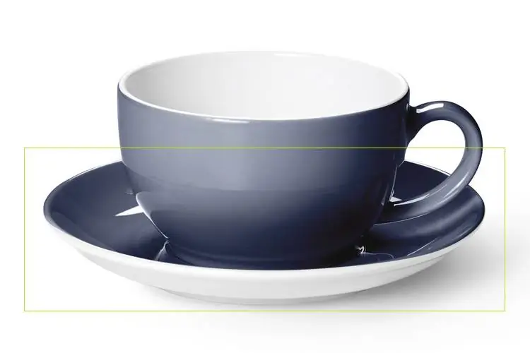 Dibbern Cappuccino Untere indigo Bild