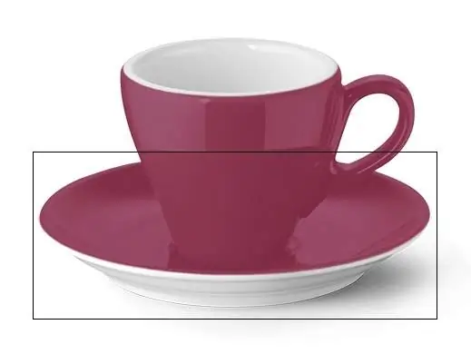 Dibbern Espresso Untertasse classico himbeere Bild