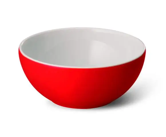 Dibbern Schale 0,85 l 17 cm signalrot Bild