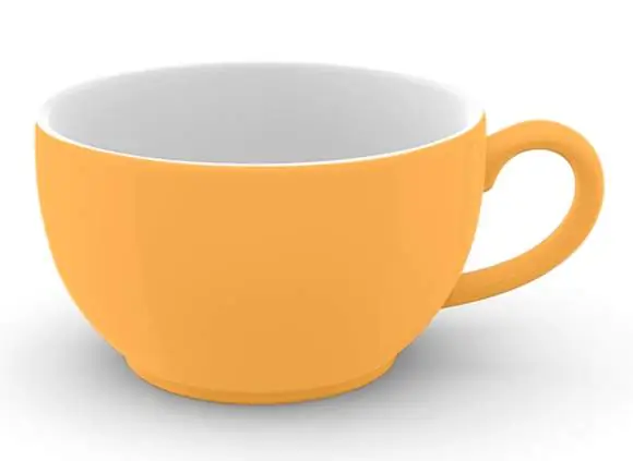 Dibbern Cappuccino Obertasse 0,30 l mandarine Bild