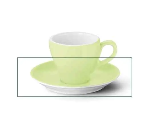 Dibbern Espresso Untertasse classico pistazie Bild