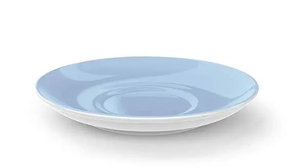 Dibbern Kaffee Untertasse morgenblau Bild