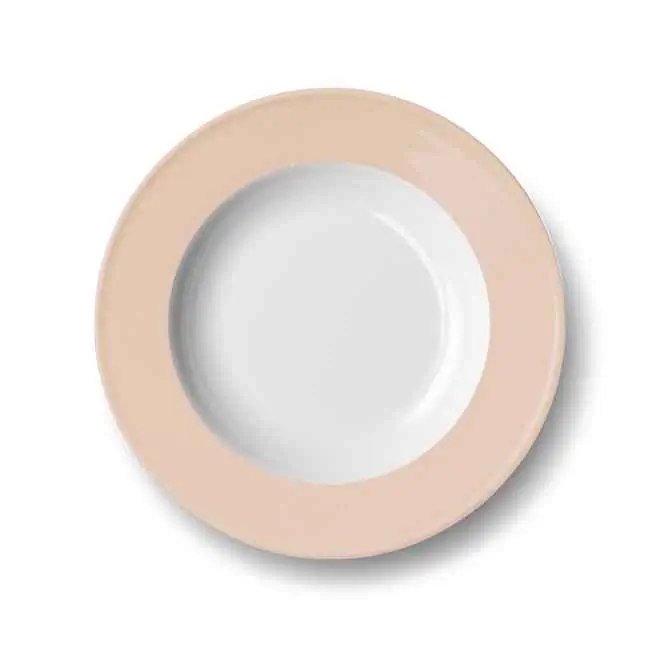 Dibbern Suppenteller 23 cm Fahne PEACH Bild