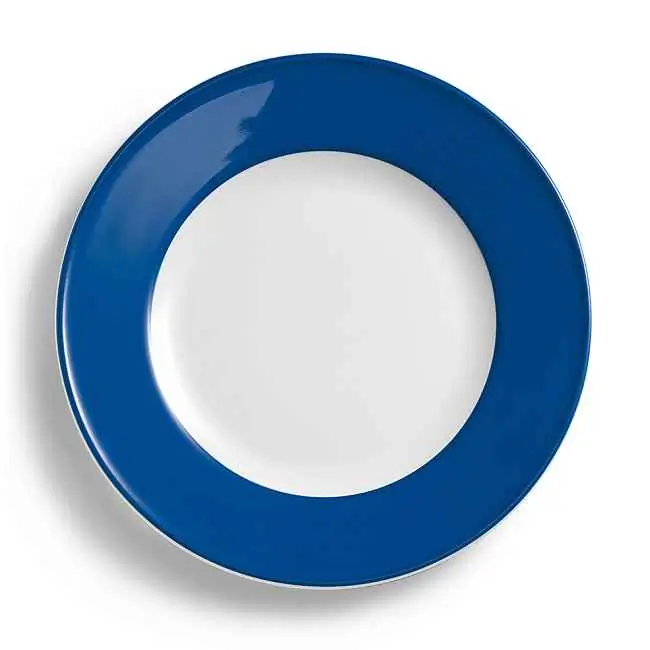 Dibbern Teller flach 26 cm Fahne KORNBLUME Bild