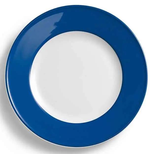 Dibbern Teller flach 28 cm Fahne KORNBLUME Bild