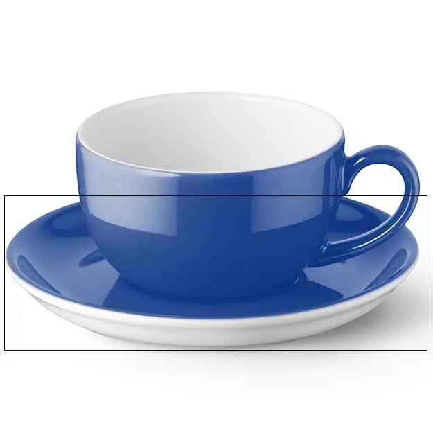 Dibbern Kaffee Untertasse KORNBLUME Bild